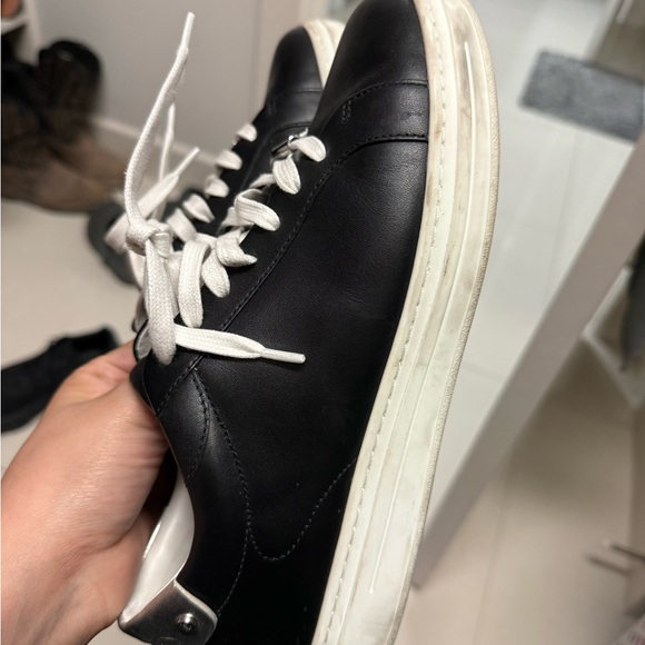 Jimmy Choo Black and White Sneakers - Picture 1 of 5